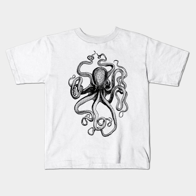 Octopus Kids T-Shirt by MAMMAJAMMA